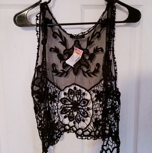 NWT Crochet Top